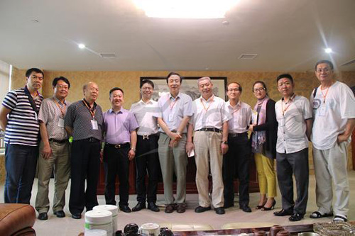 呼市工商聯與自治區駐滬辦前來珍島考察 呼市工商聯與自治區駐滬辦前來珍島考察