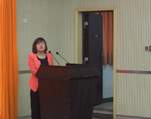 宋佩佩代表珍島演講 宋佩佩代表珍島演講